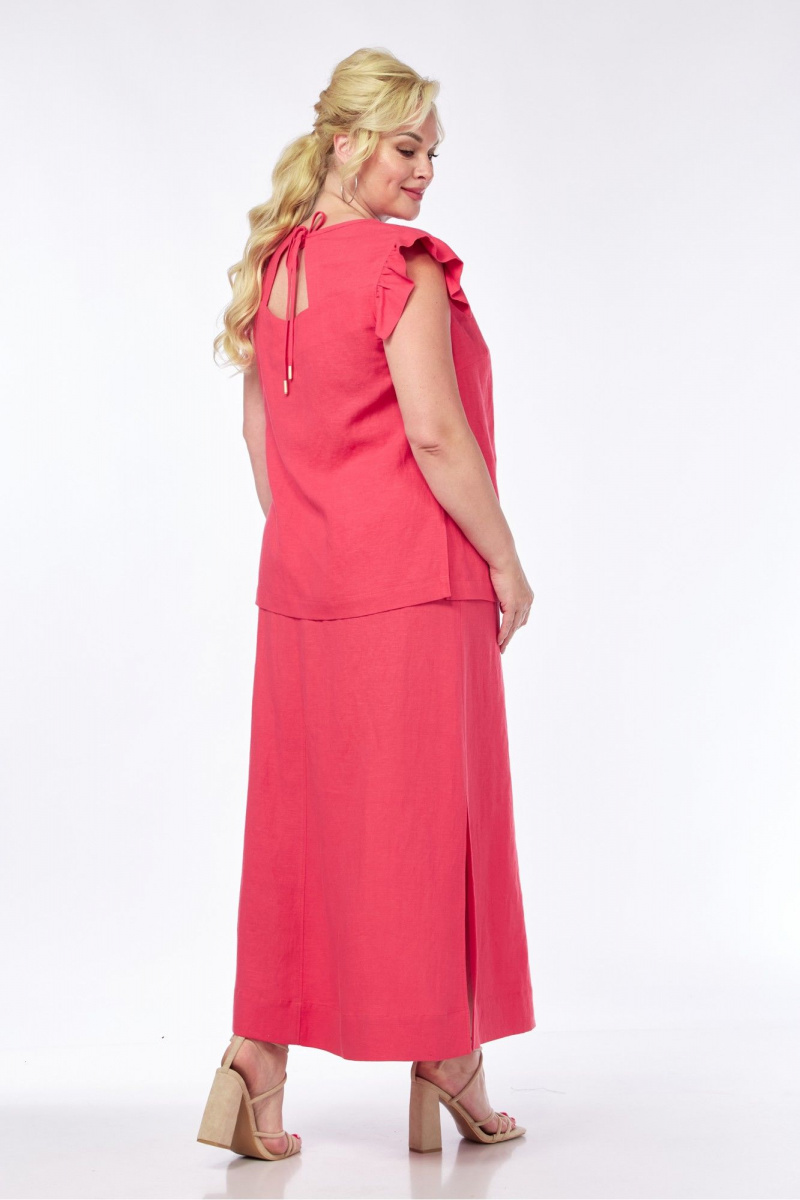 Юбочный комплект AVA fashion М-064 малиновый