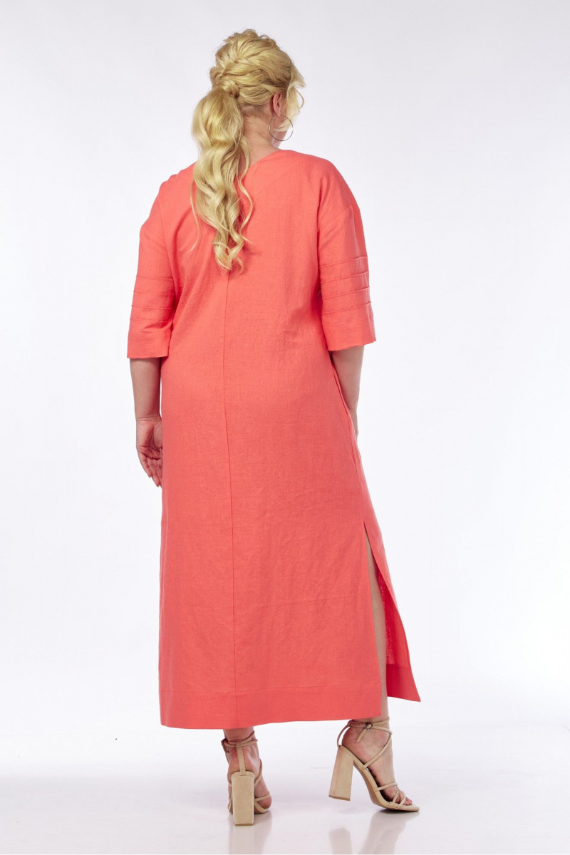 Платья AVA fashion М-065 коралловый