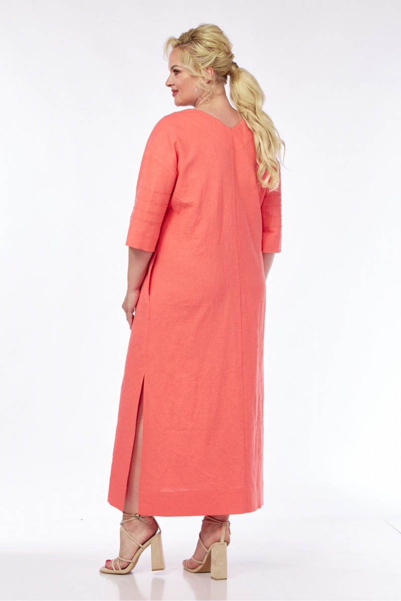 Платья AVA fashion М-065 коралловый