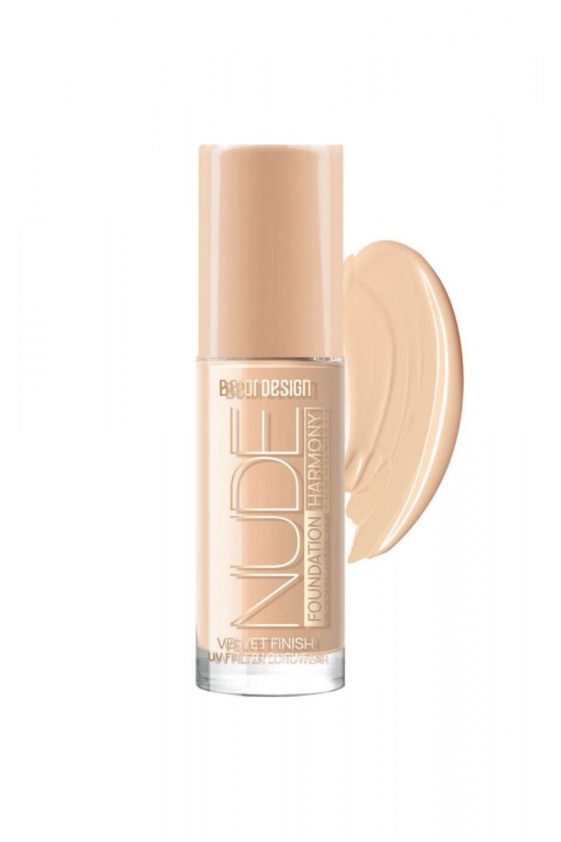 Тональные средства Belor Design Nude Harmony foundation тон 201 light beige