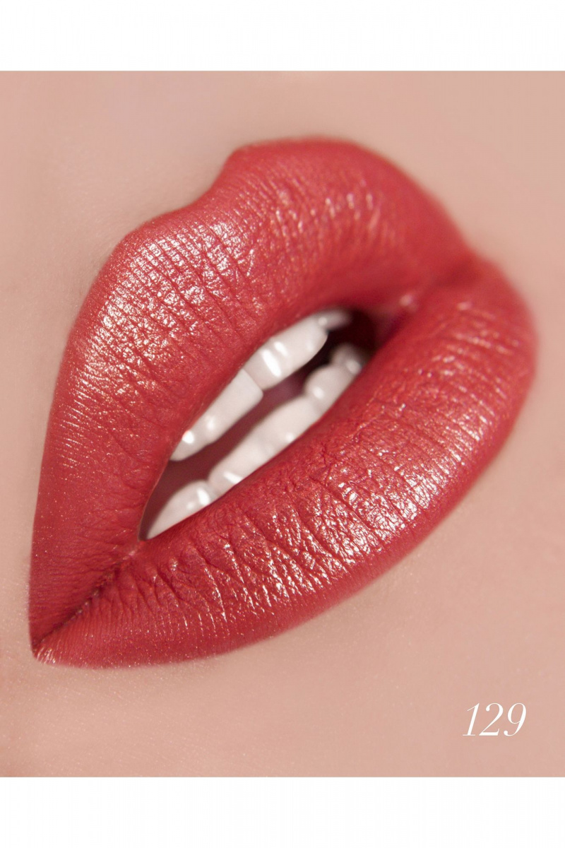 Помады Belor Design BE COLOR тон 129 ягодный мусс