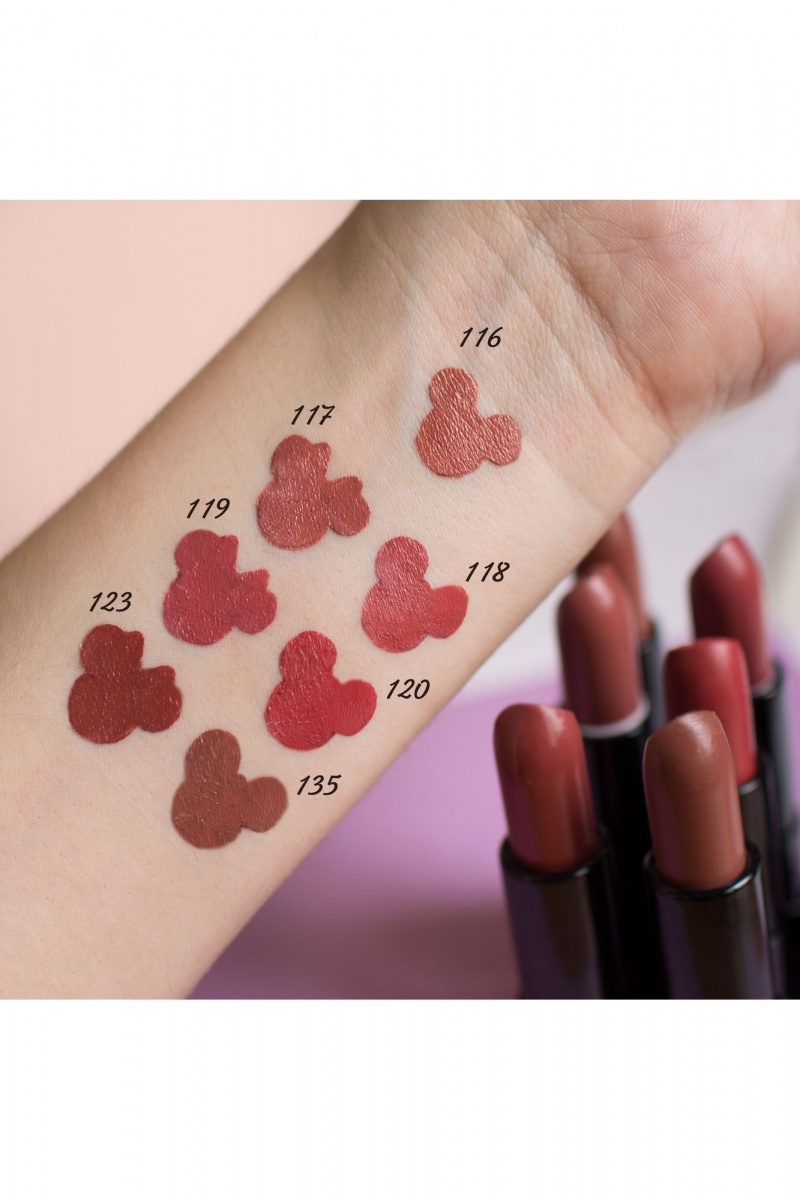Помады Belor Design BE COLOR тон 119 каштан