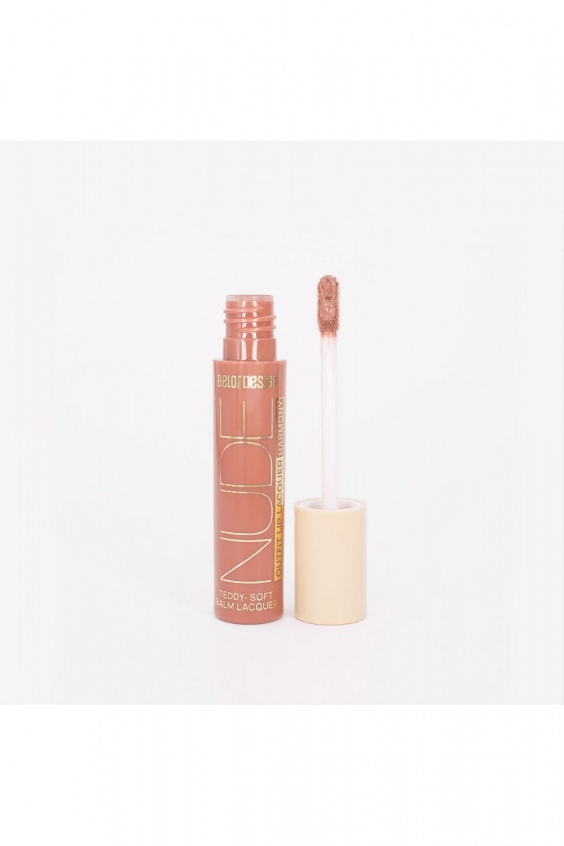 Блески и тинты Belor Design Nude Harmony Outfit Lip тон 27 Morning Coffee