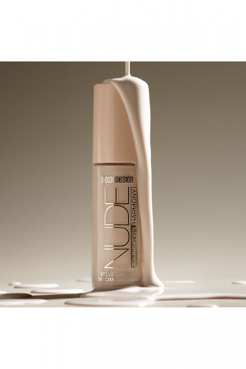 Тональные средства Belor Design Nude Harmony foundation тон 201 light beige