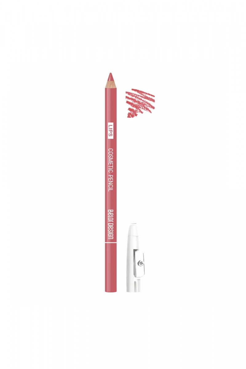 Карандаши для губ Belor Design Lips cosmetic pencil тон 41 роза