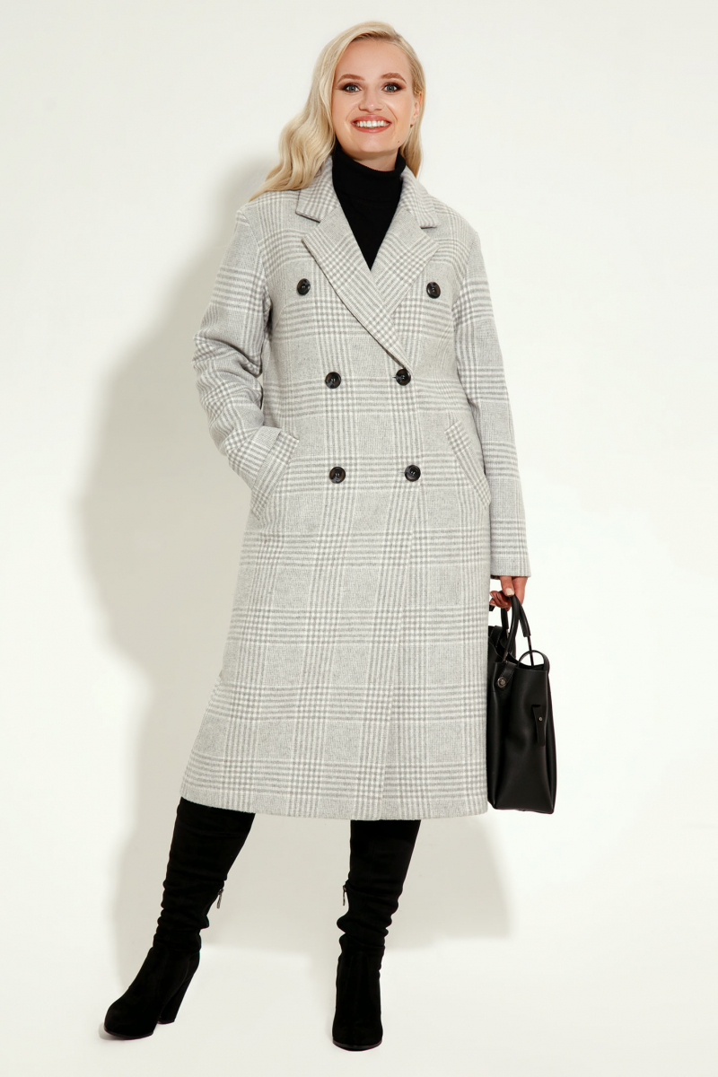 Женское пальто Prio 2770z серый