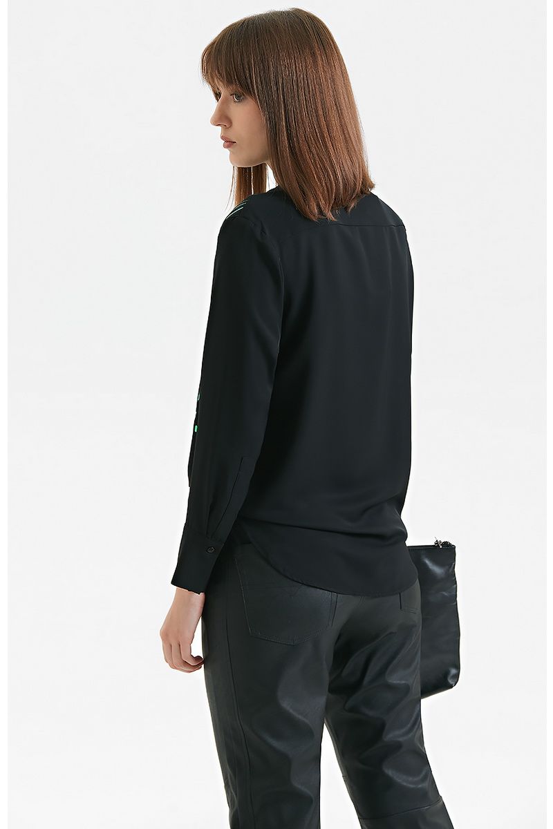 Блузы Moveri by Larisa Balunova 2855 черный