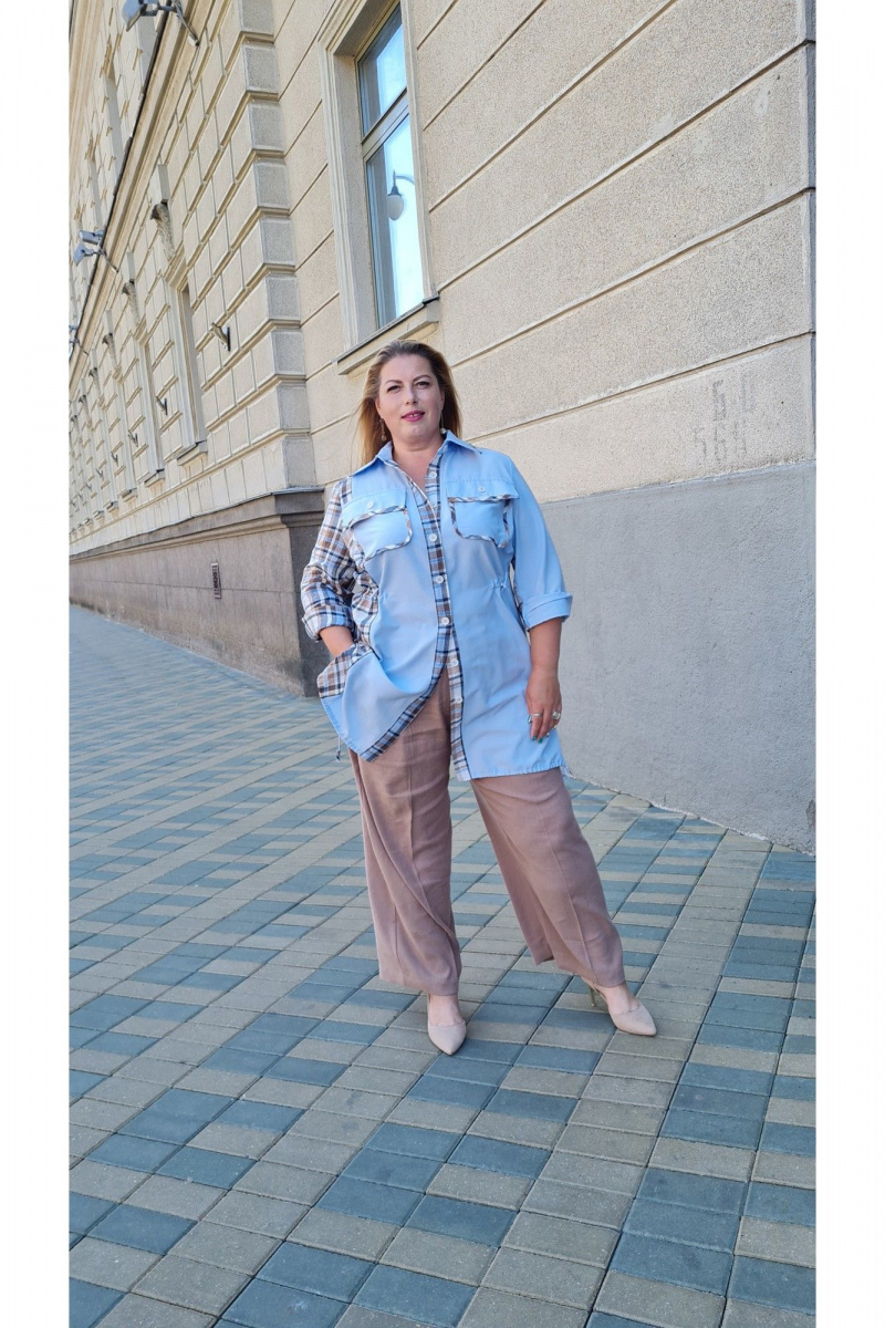 Брюки Shymoda М 320--22 капучино