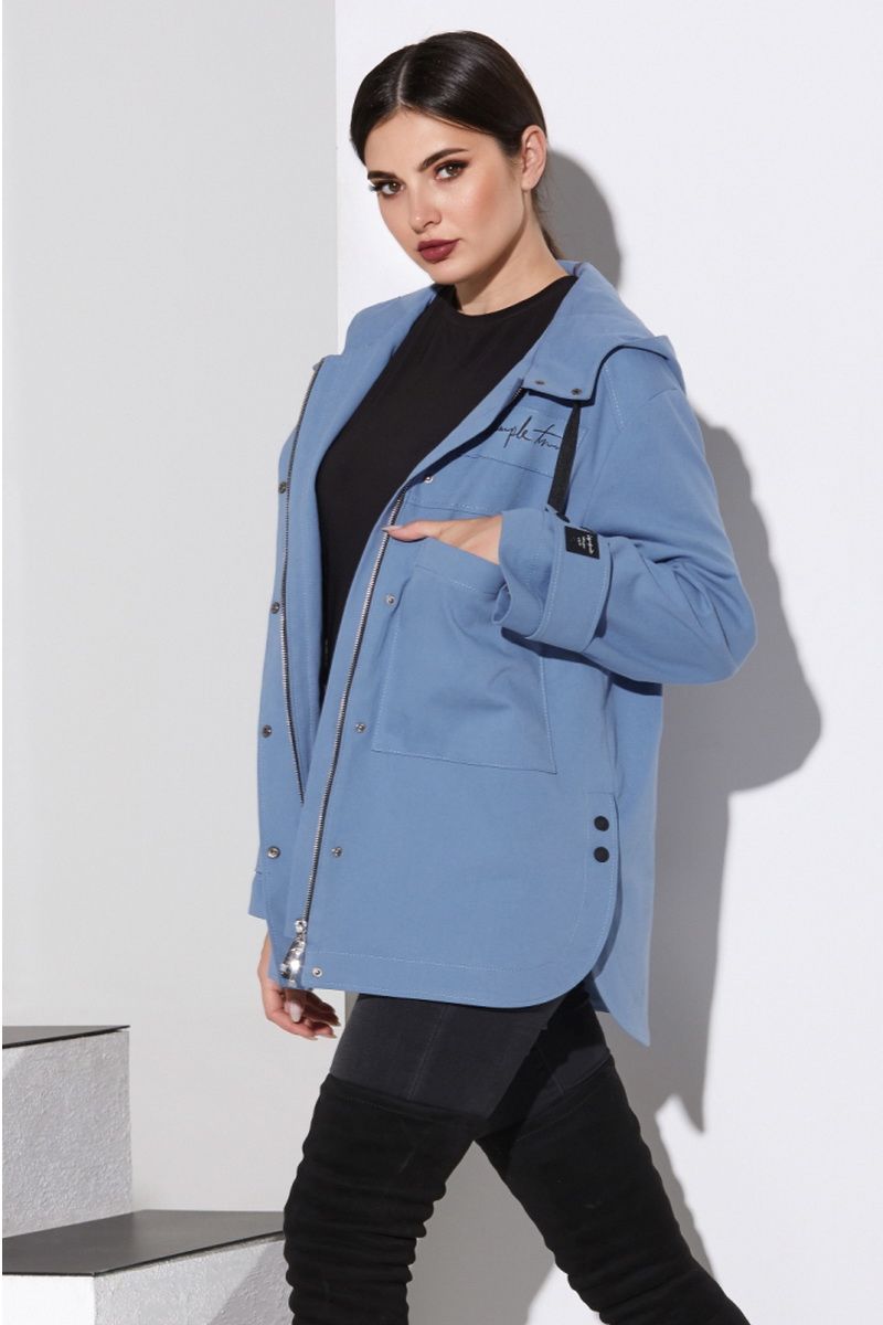 Женская куртка Lissana 4137 голубой
