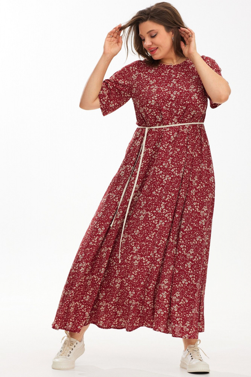 Платья BegiModa 1039 вино