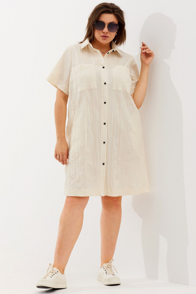 Платья BegiModa 1040 шампань