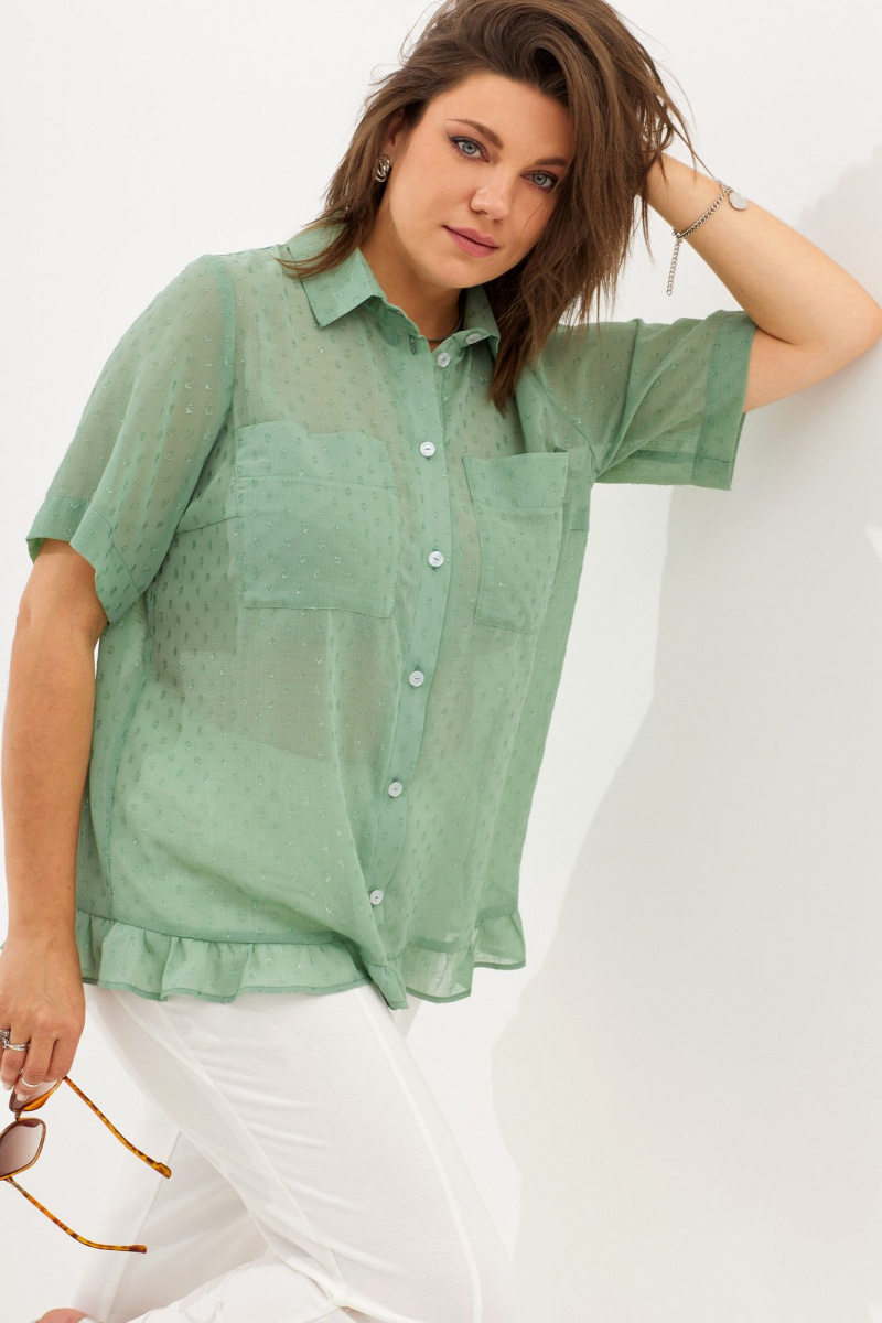 Блузы BegiModa 4098 нефрит