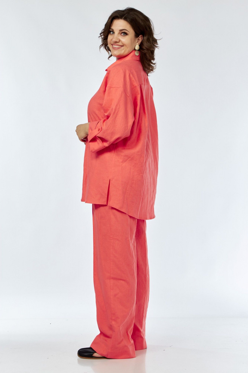 Брючный комплект AVA fashion М-066.01 коралловый