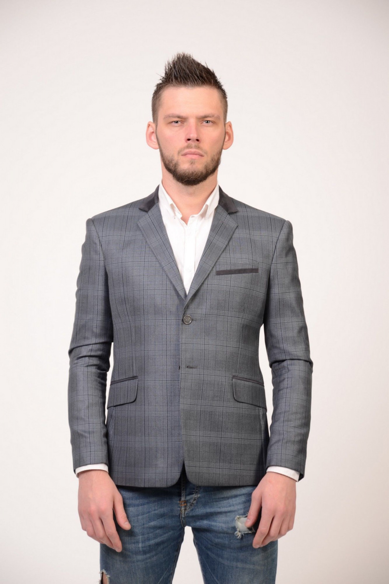 Пиджаки LAGENTE 3126.176 серо-синий