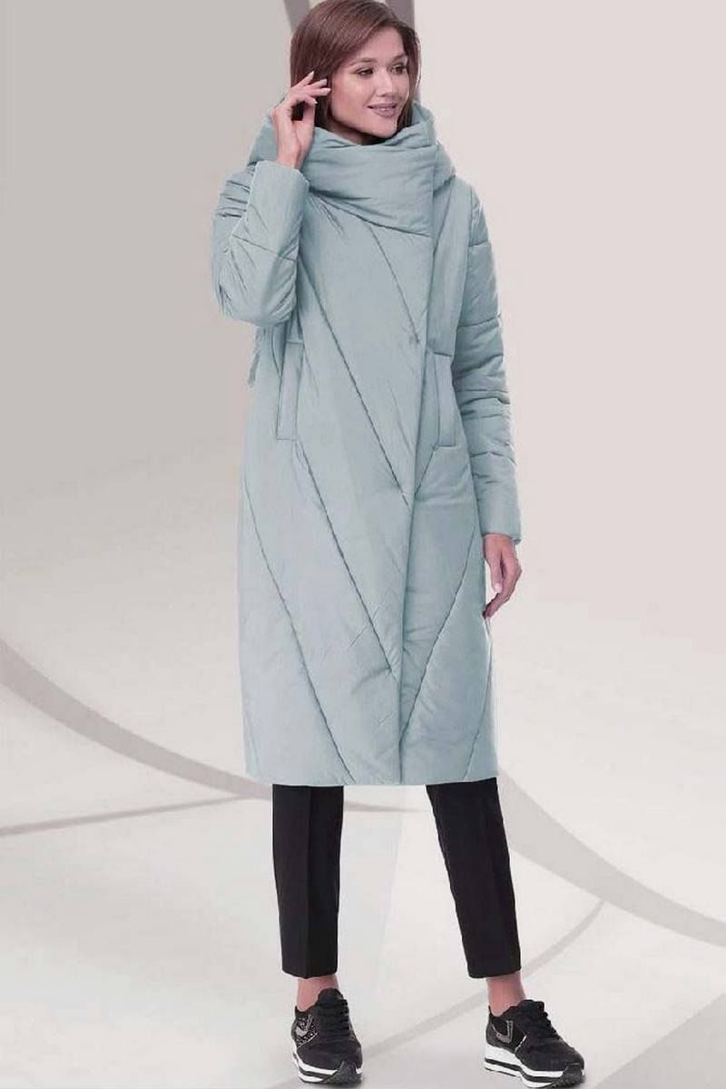 Женское пальто LeNata 11043 ментол
