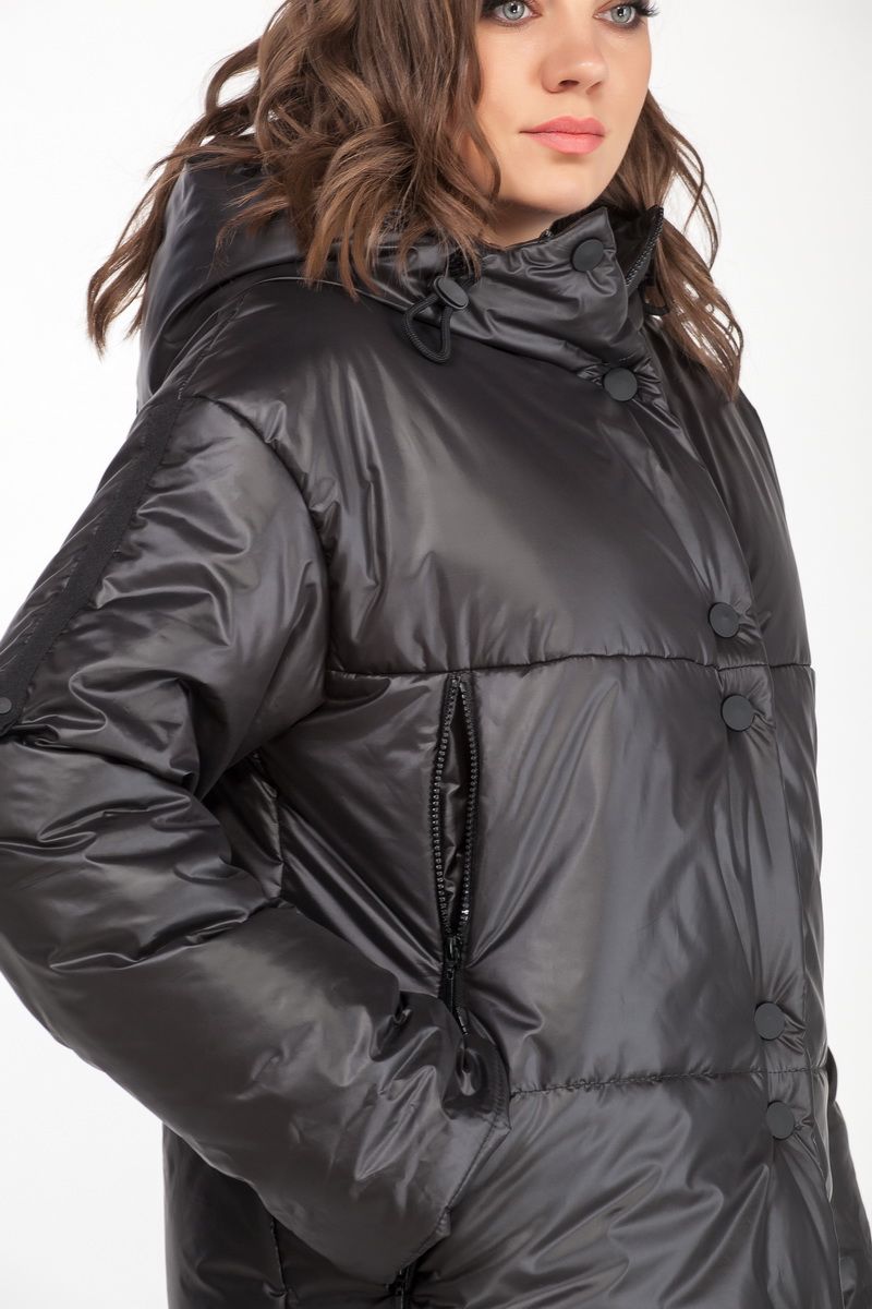 Женское пальто Anna Majewska 1410 черный