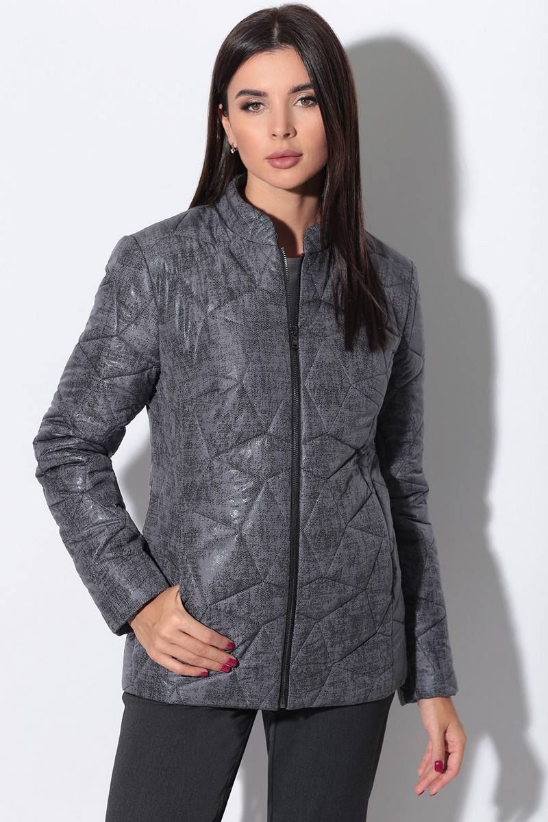 Женская куртка LeNata 11869 серый