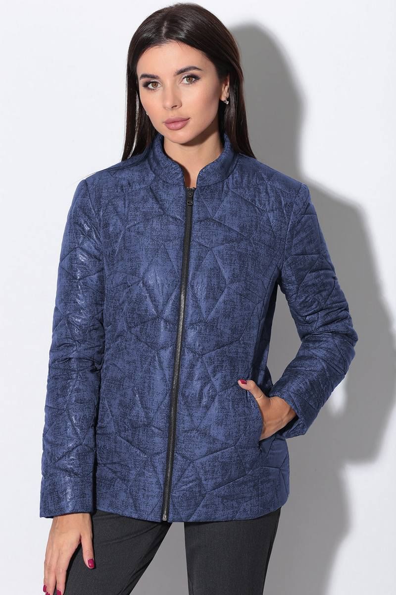 Женская куртка LeNata 11869 синий