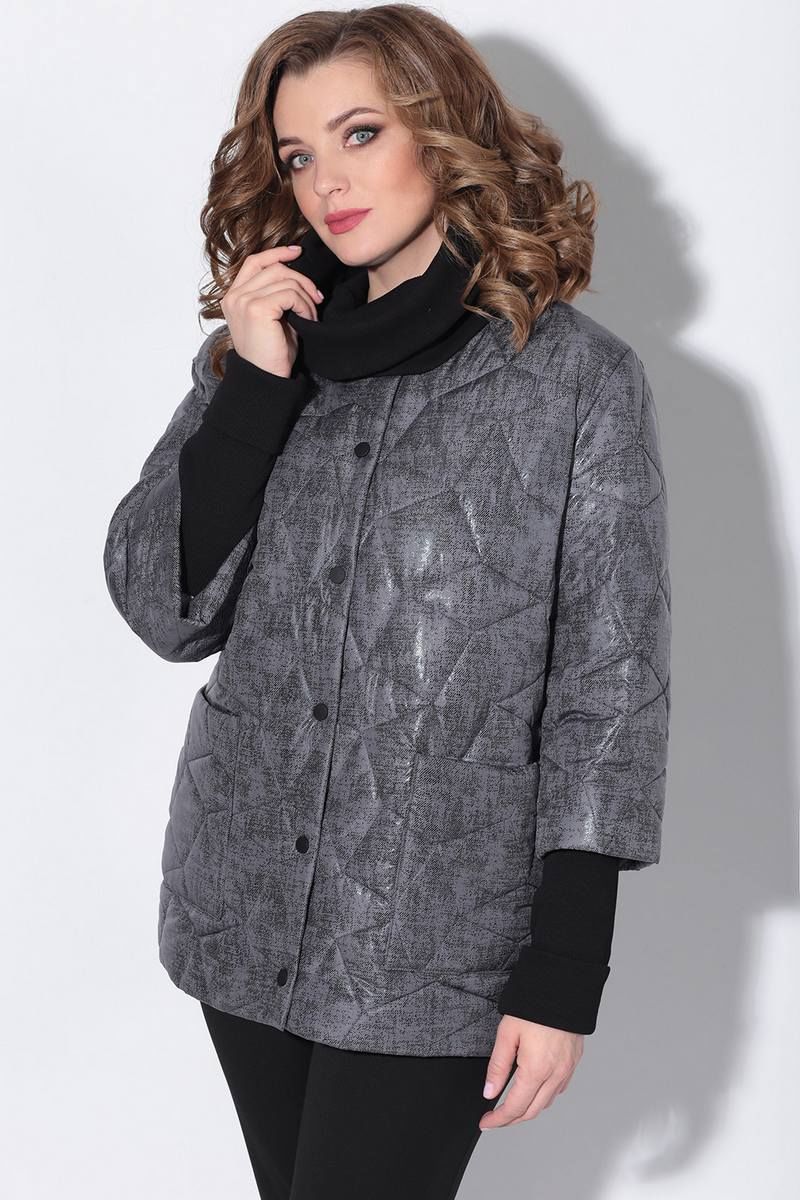 Женская куртка LeNata 11802 серый