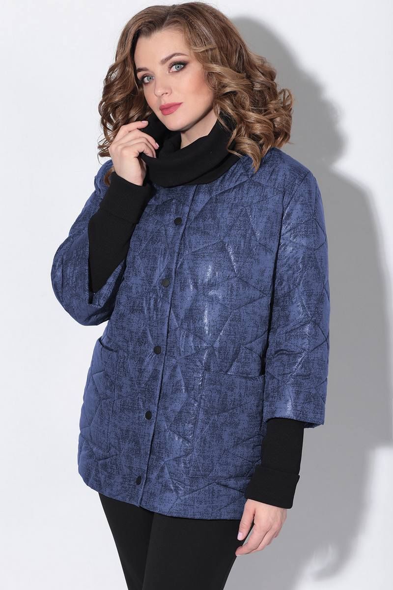 Женская куртка LeNata 11802 синий