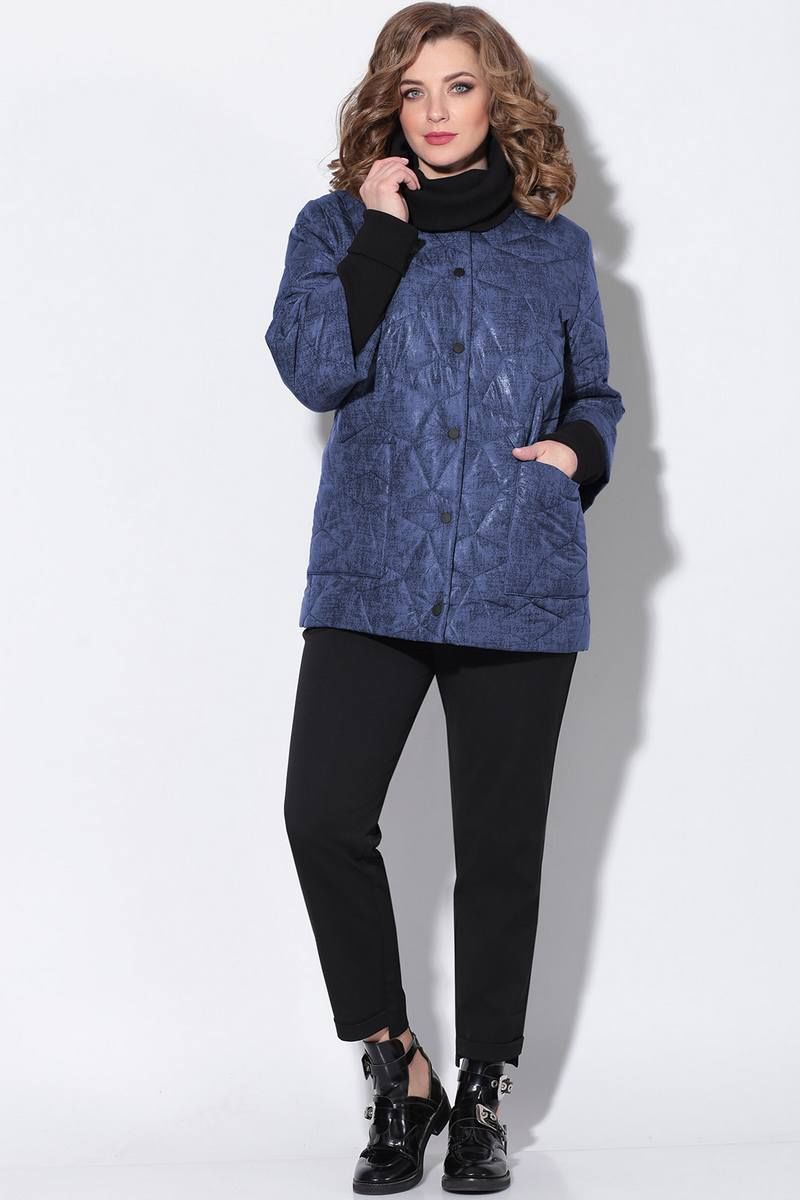 Женская куртка LeNata 11802 синий