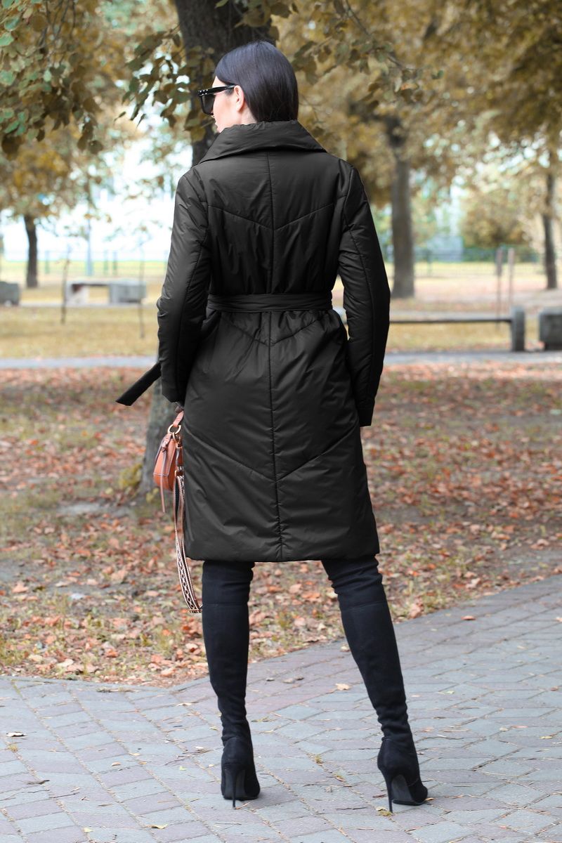 Женское пальто DOGGI 6289 черный