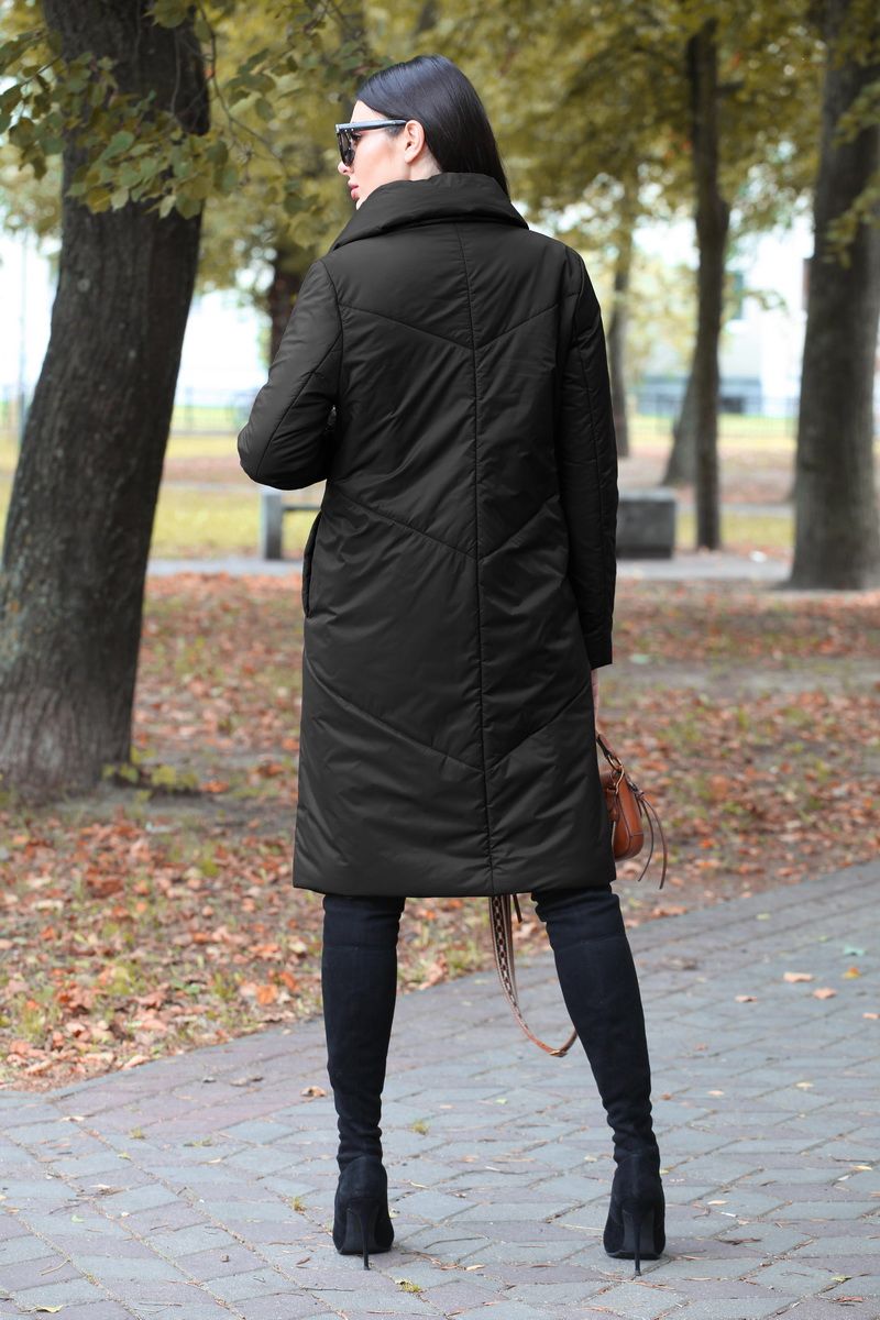 Женское пальто DOGGI 6289 черный