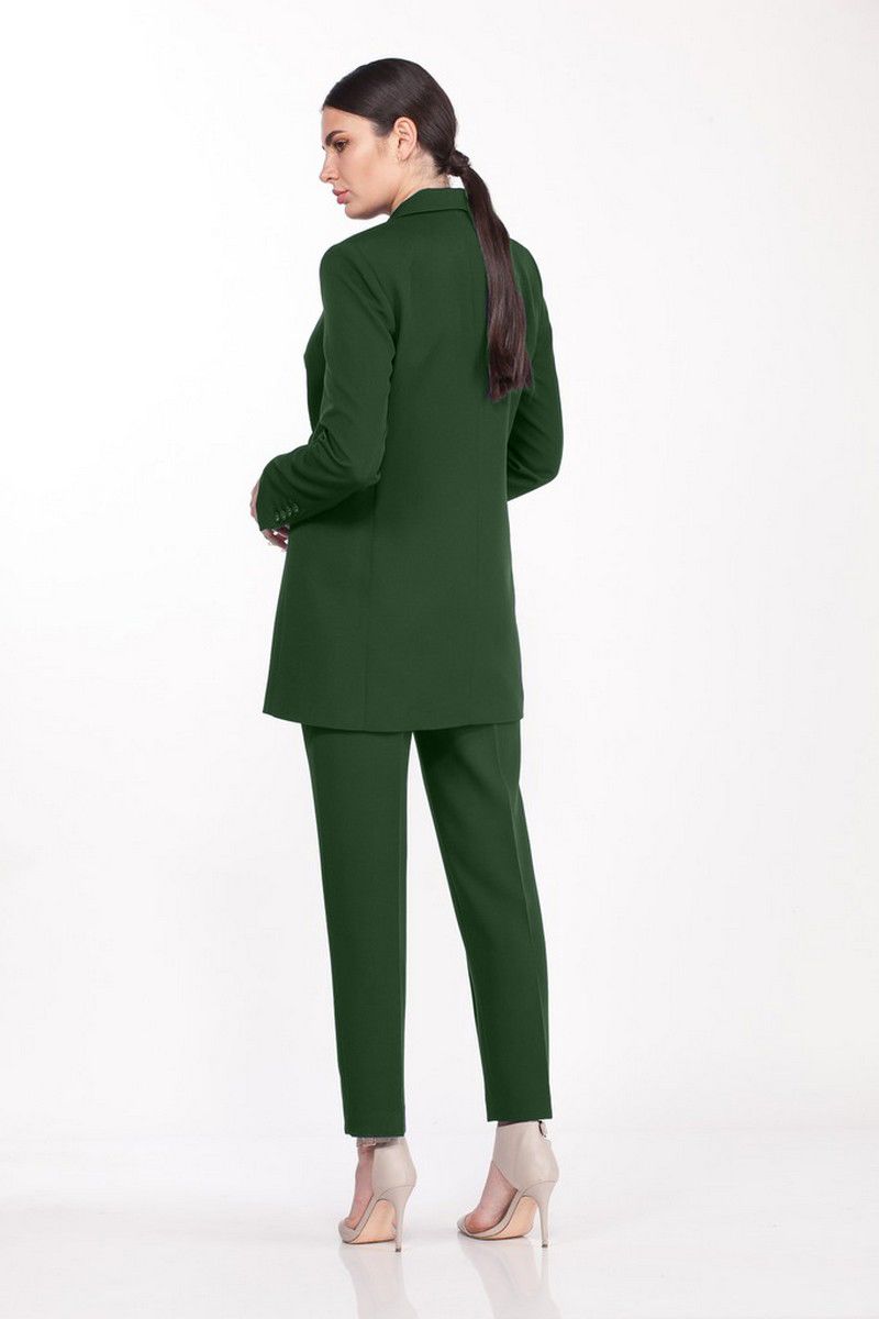 Брючный костюм Prestige 3663/170 темно-зеленый