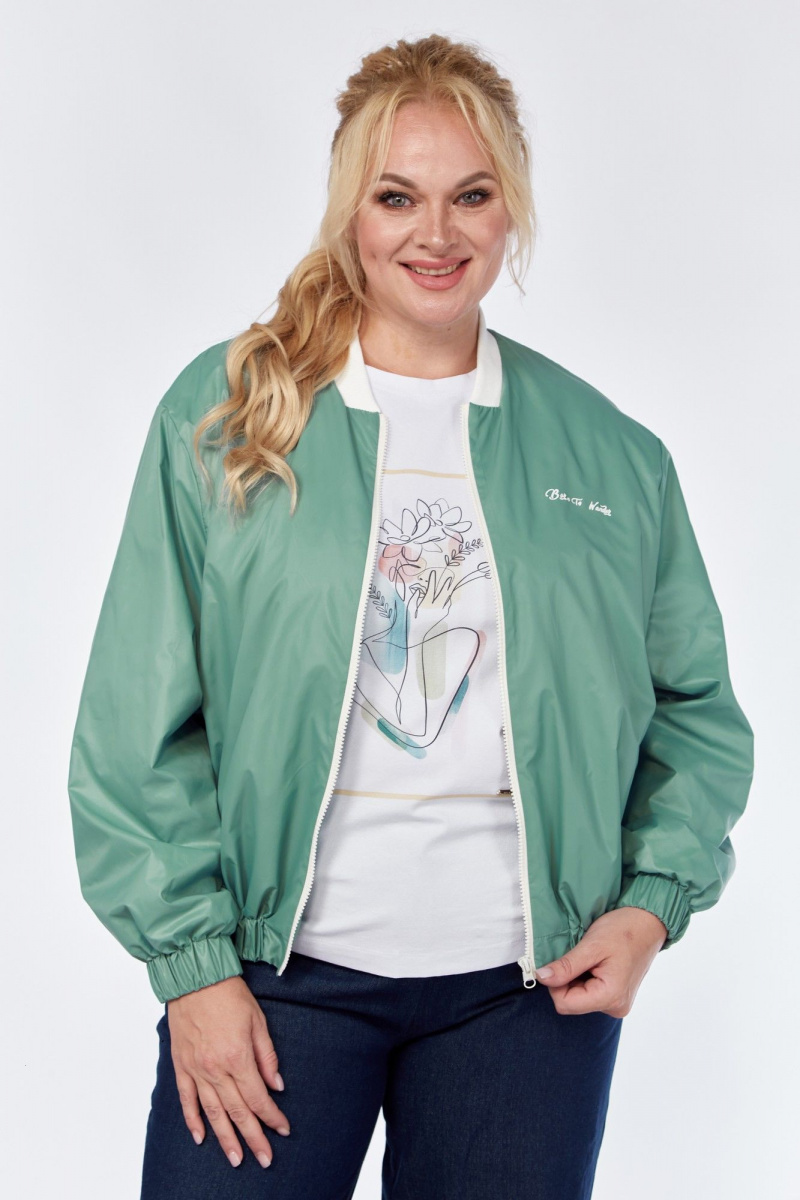 Женская куртка Felice Woman 2488 зеленый