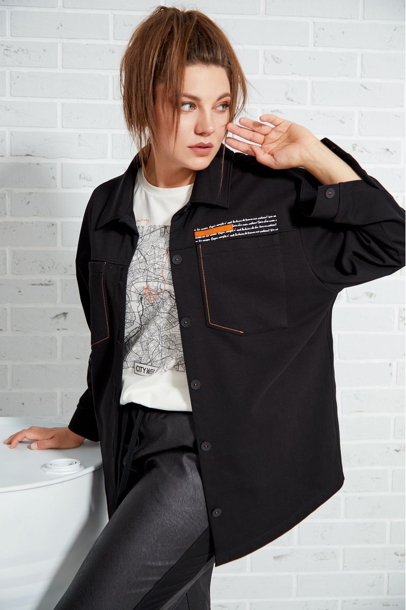 Женская куртка AVE RARA 1013 черный