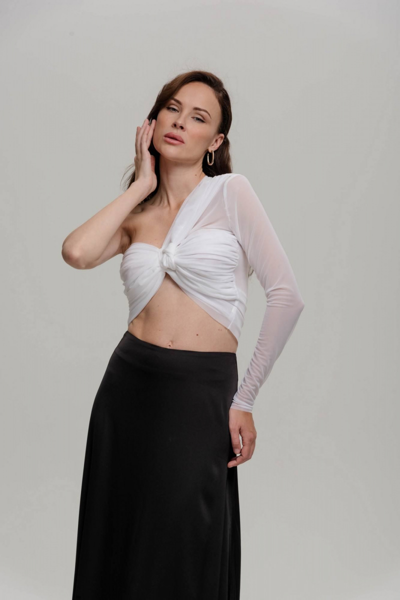 Топы JuNi Brand TP-WH-FL-S-04 белый