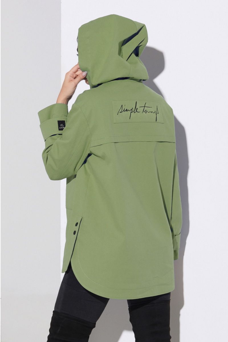 Женская куртка Lissana 4137 нежно-оливковый