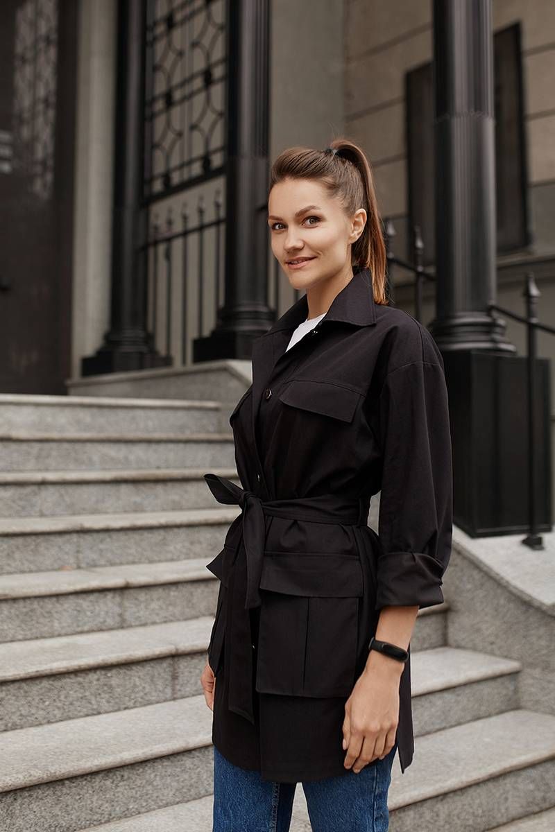 Женская куртка Legend Style G-013 черный