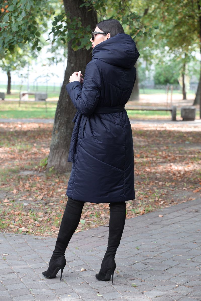 Женское пальто DOGGI 6290 синий