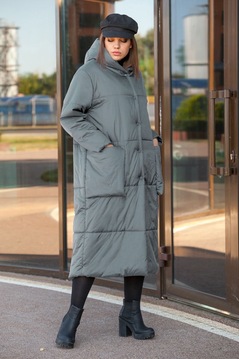 Женское пальто Lady Secret 6273 серый
