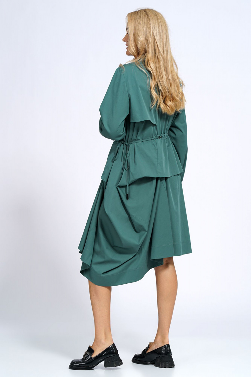 Платья Alani Collection 2178 хвойно-зеленый
