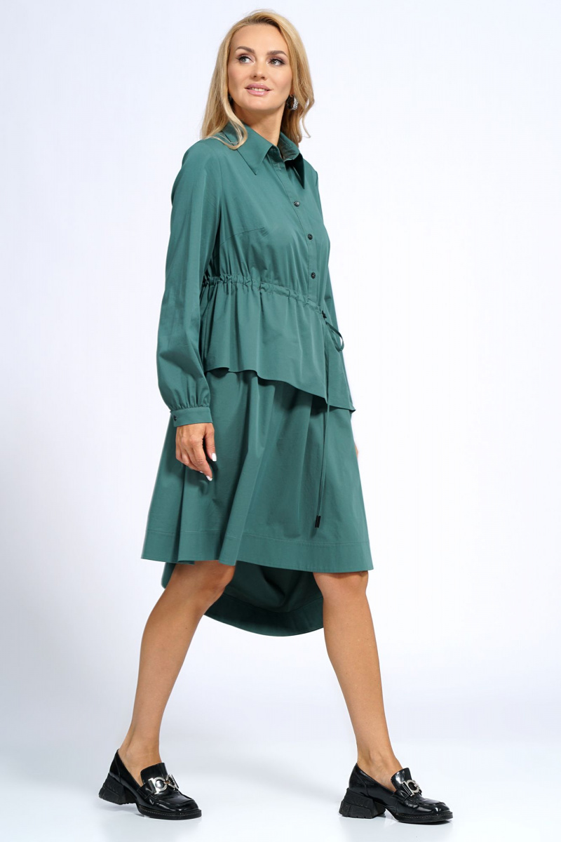 Платья Alani Collection 2178 хвойно-зеленый
