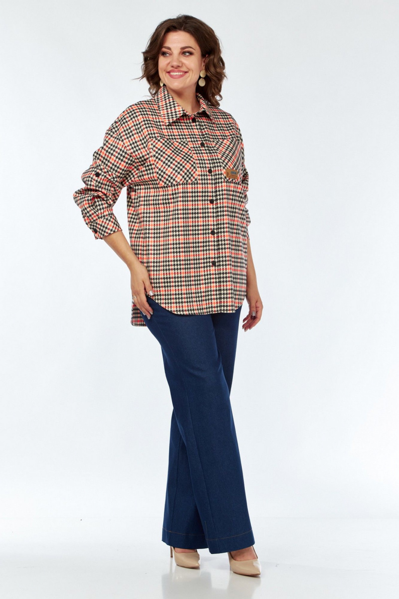 Брючный комплект VI ORO VR-1142 клетка