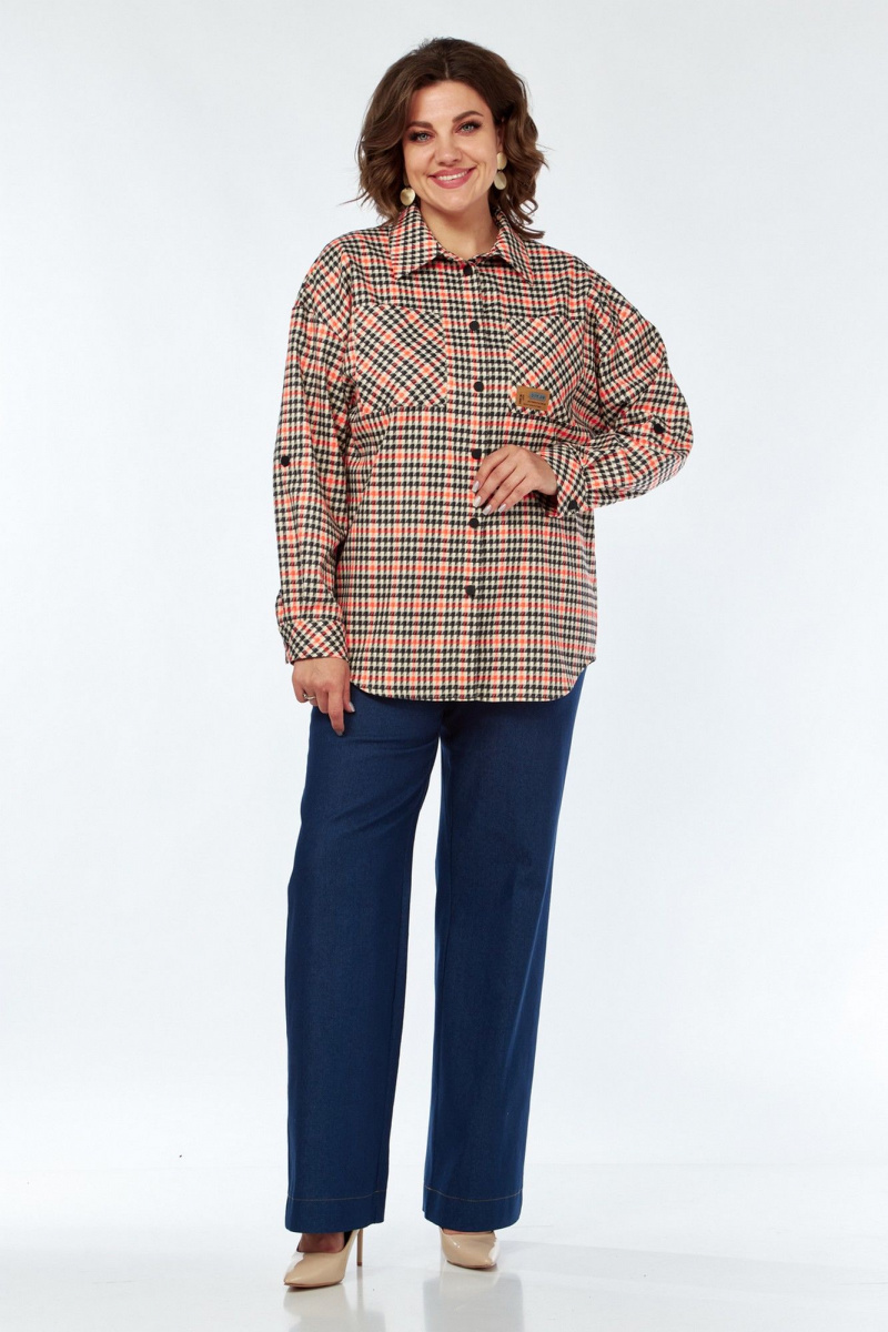 Брючный комплект VI ORO VR-1142 клетка