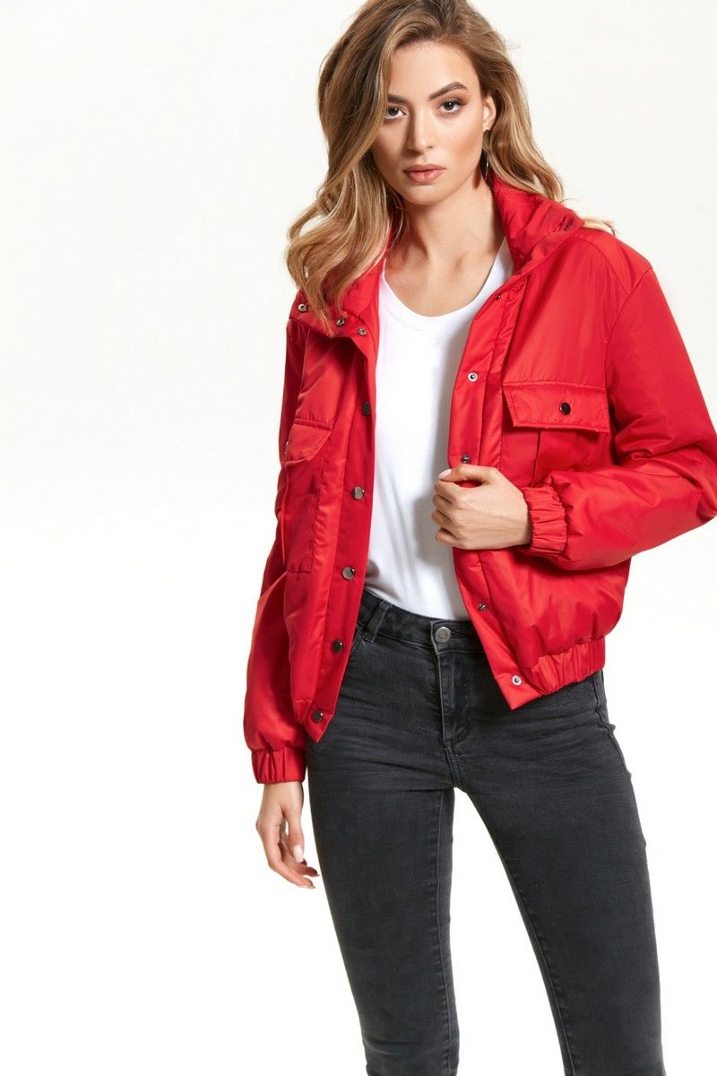 Женская куртка TEZA 1424 красный