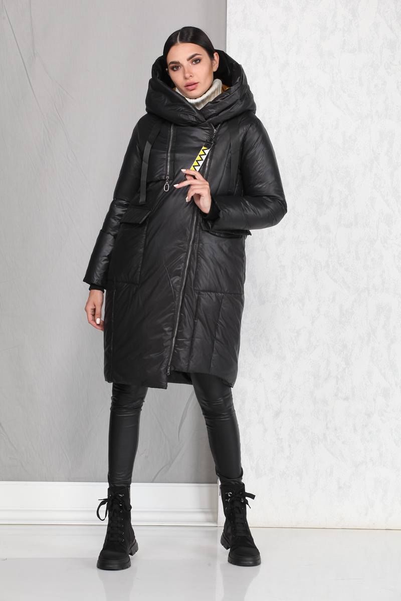 Женское пальто Beautiful&Free 4008 черный