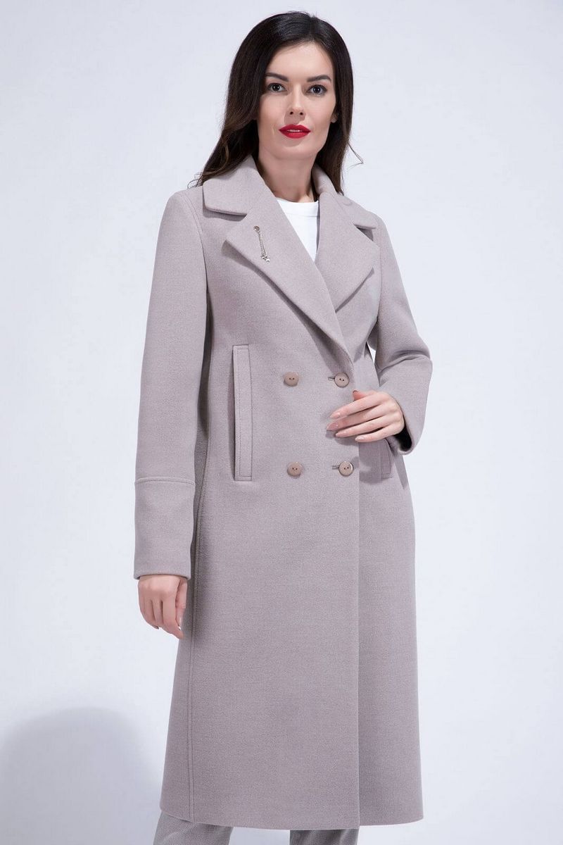 Женское пальто ElectraStyle 5-9023-128 лама