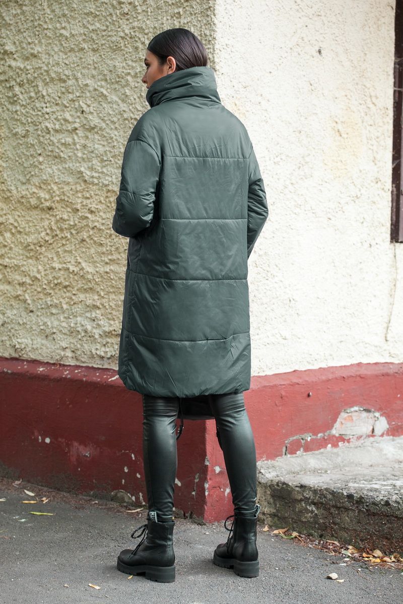 Женское пальто DOGGI 6280 хаки