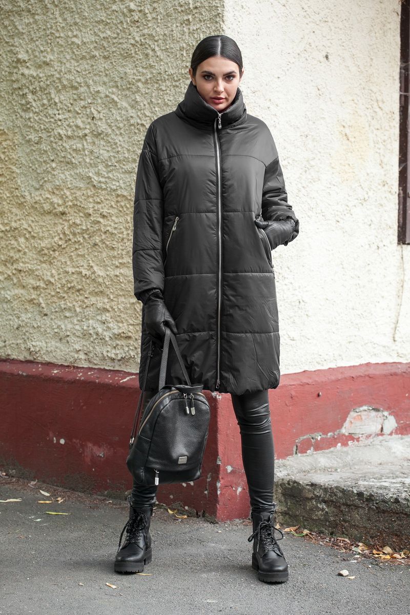 Женское пальто DOGGI 6280 черный
