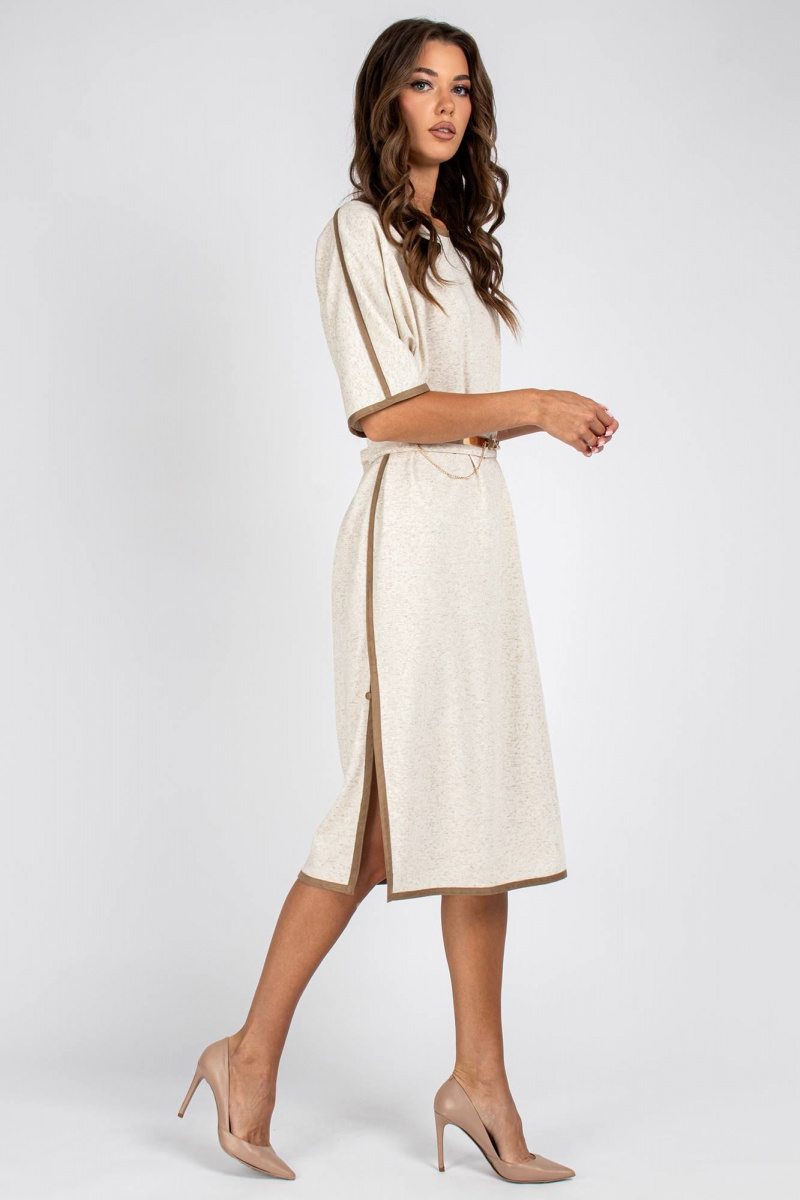 Платья VIZAVI 800 бежево-белый