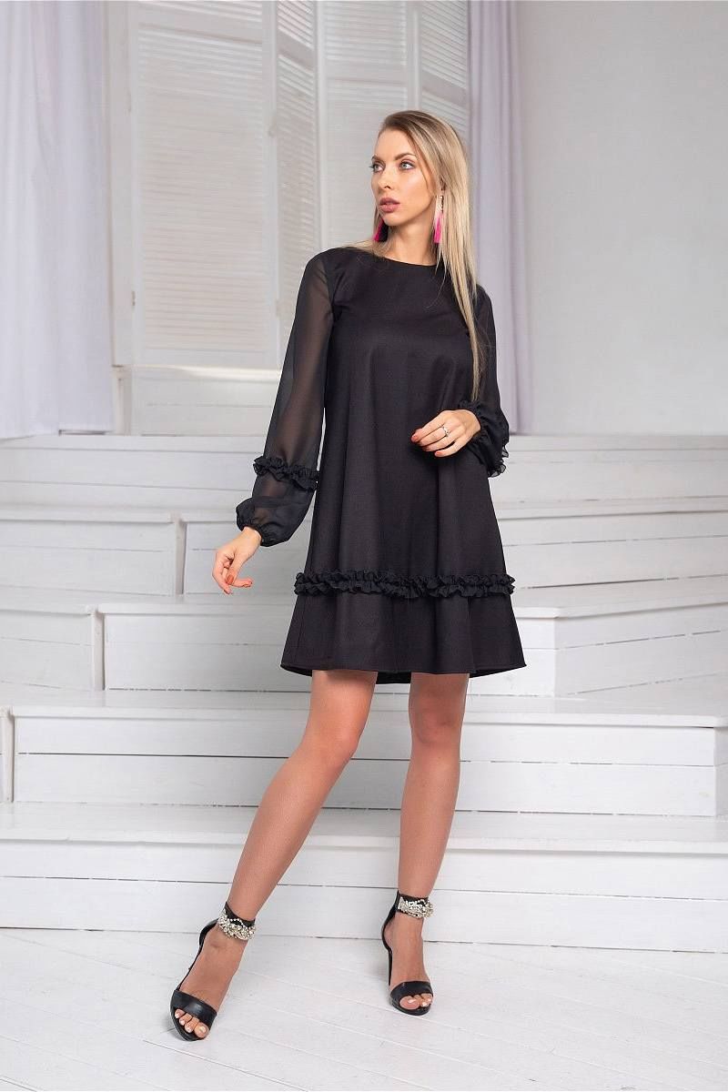 Платье DoMira 01-508 черный