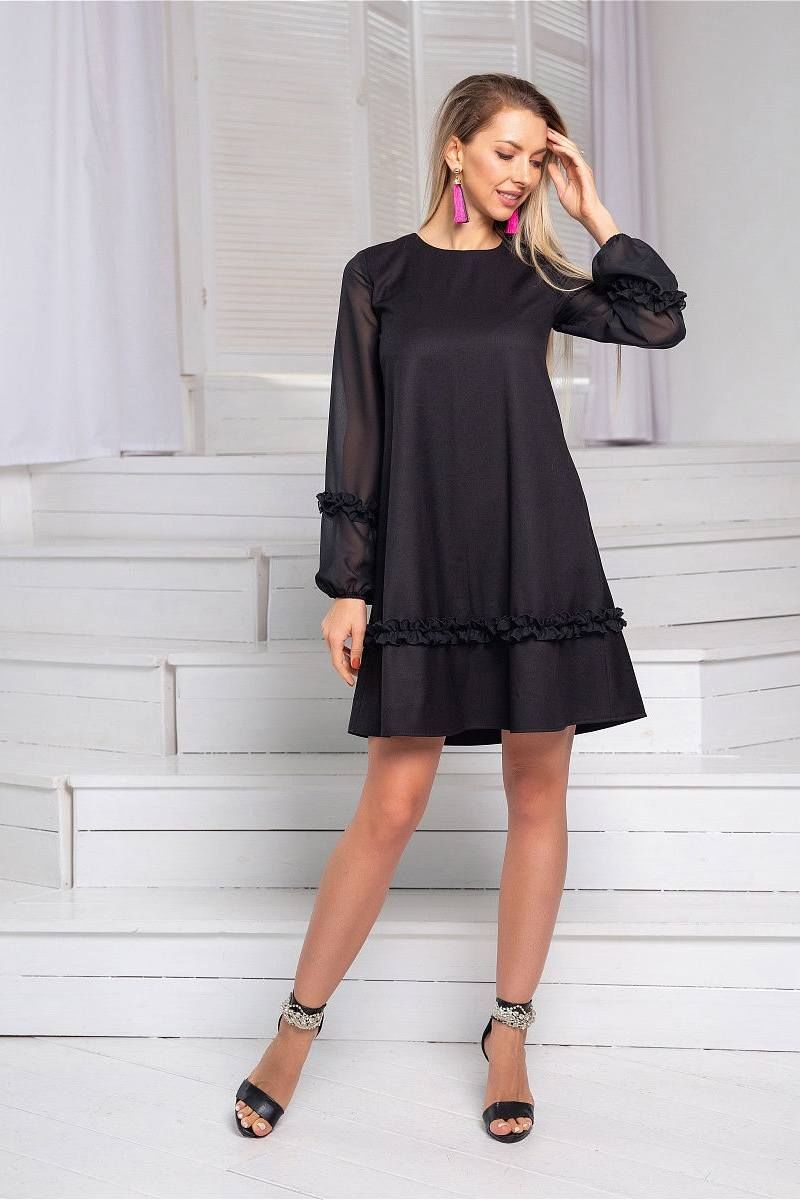 Платье DoMira 01-508 черный