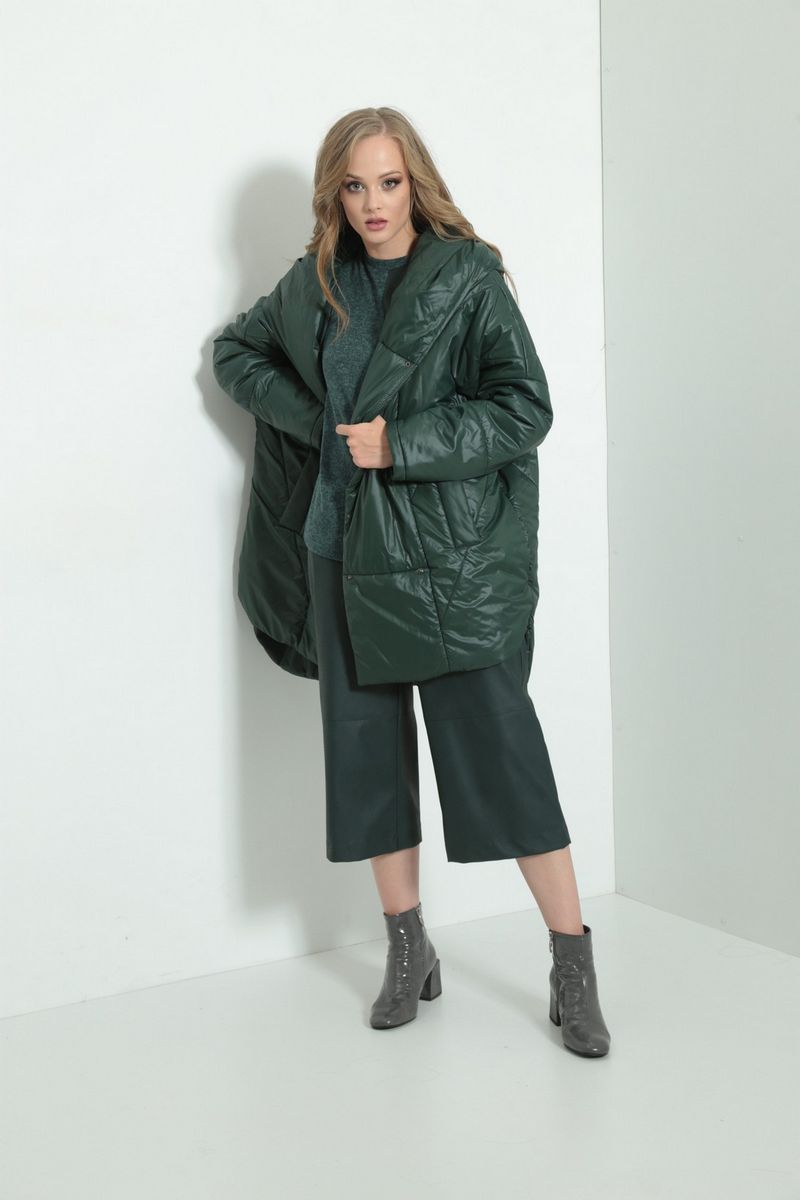 Женская куртка AMORI 2106 зеленый