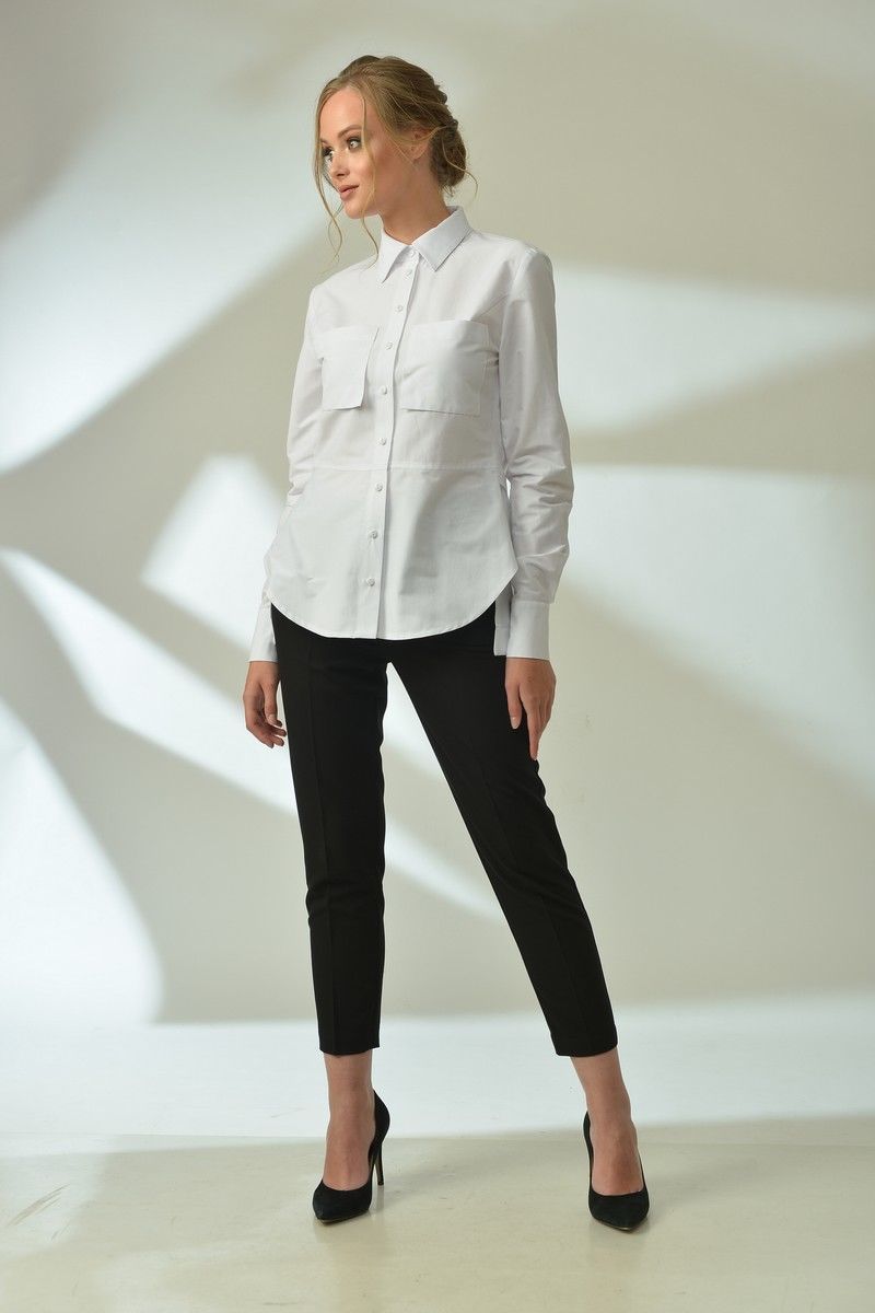 Блузы MAX 1-016 белый