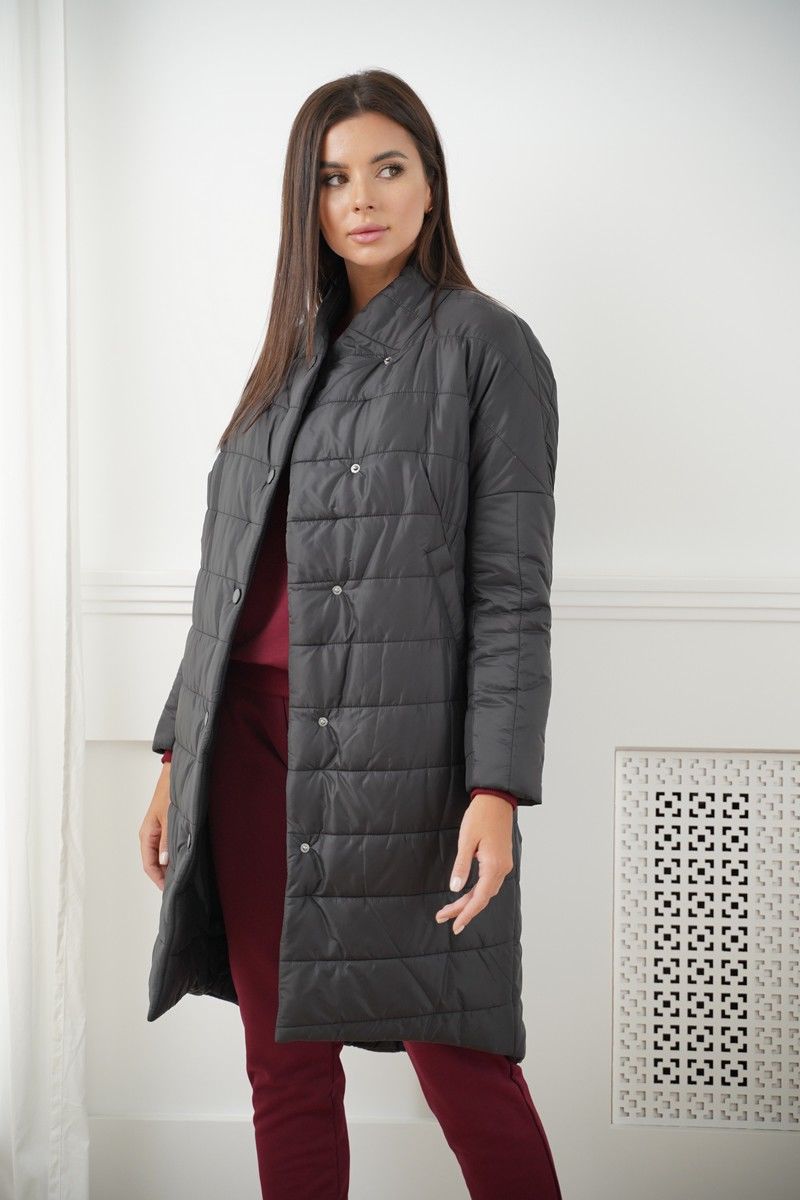 Женское пальто LadisLine 1147 черный